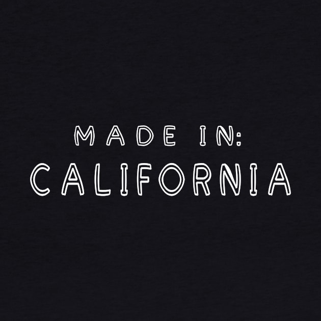 Made in California by FusionArts